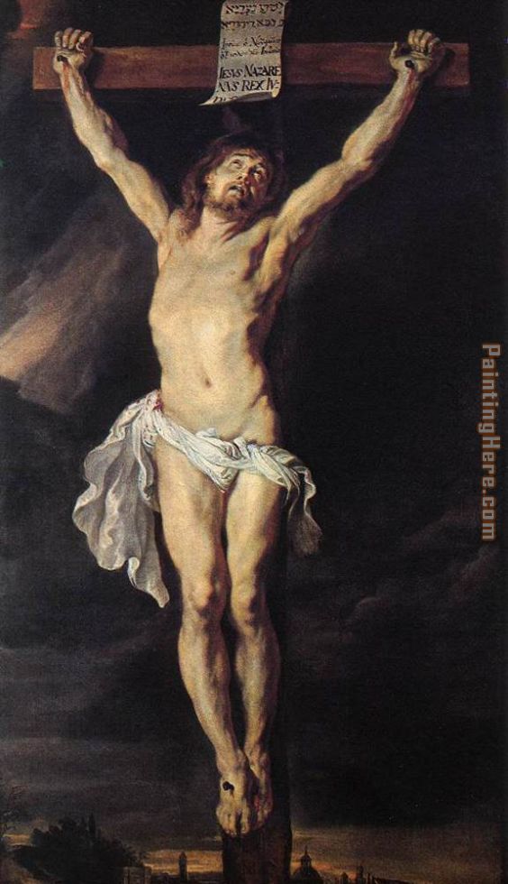 The Crucified Christ painting - Peter Paul Rubens The Crucified Christ art painting